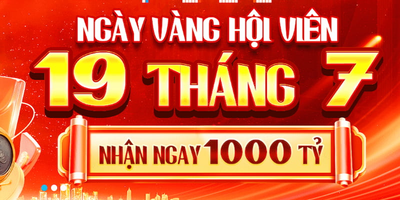 Chương trình ưu đãi được nhà cái thường xuyên tổ chức